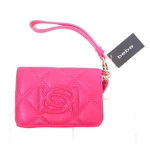 NWT Bebe Lily Wristlet